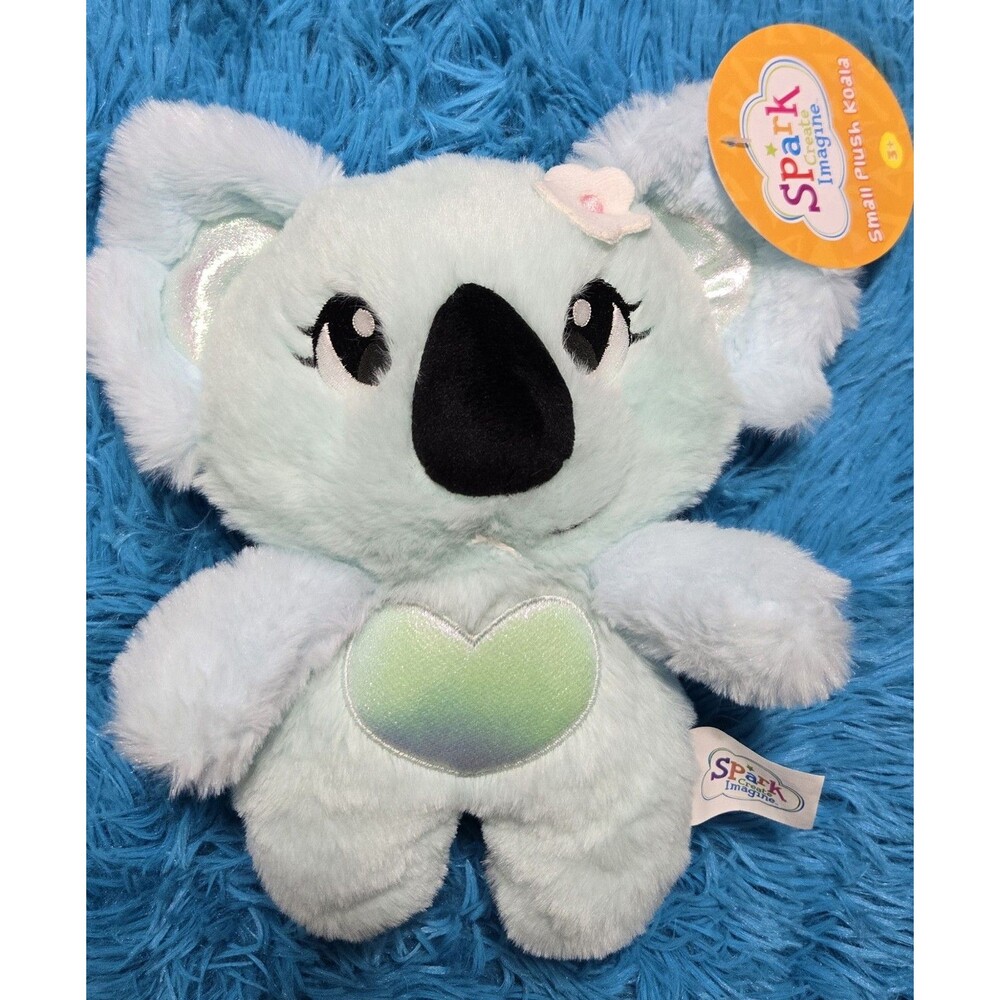 Spark Create Imagine 10" Koala Plush wirh Iridescent Belly & Ears Flower on Head